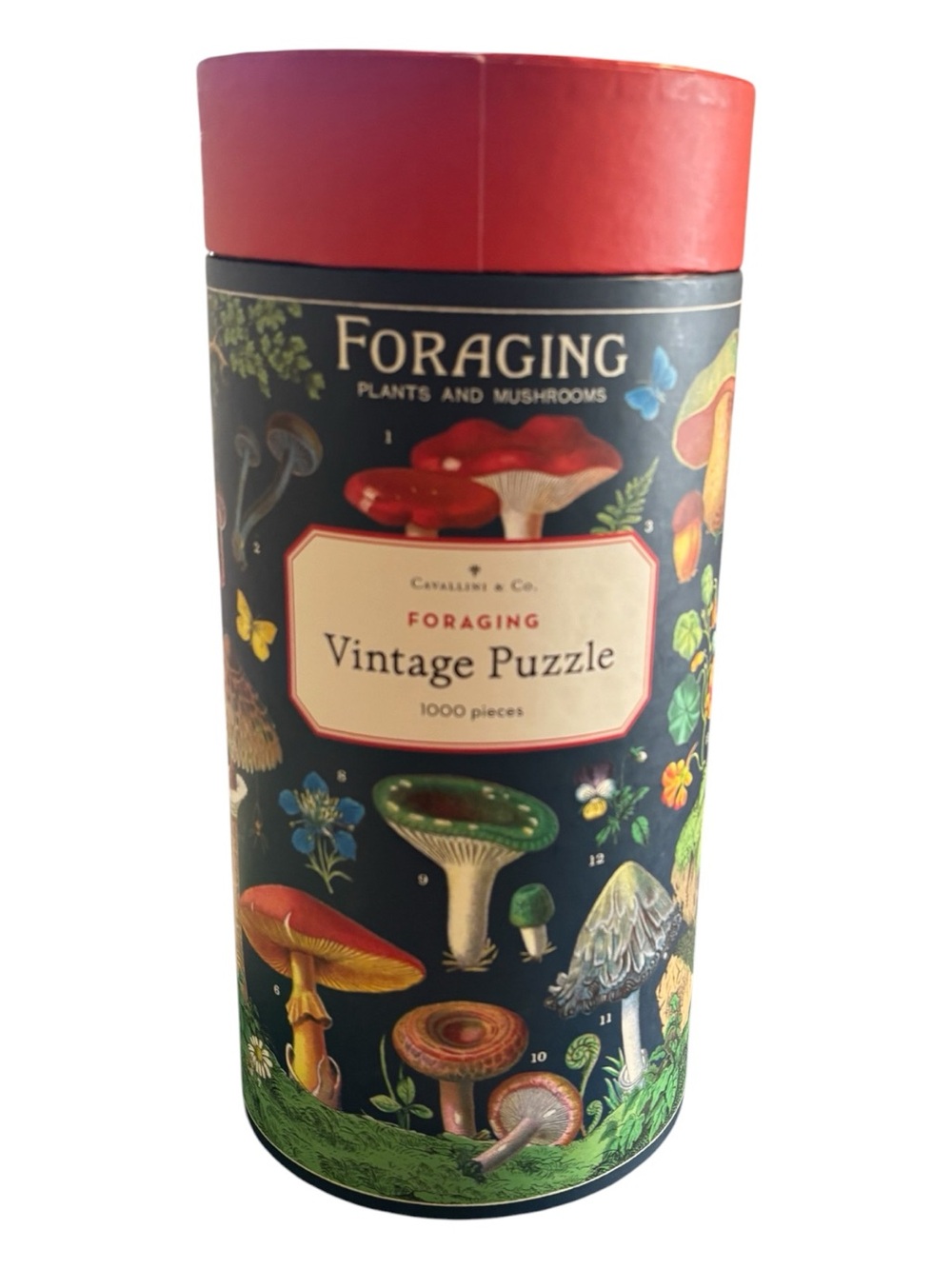 Cavallini & Co Foraging Vintage Puzzle 1000-Piece - NWOT